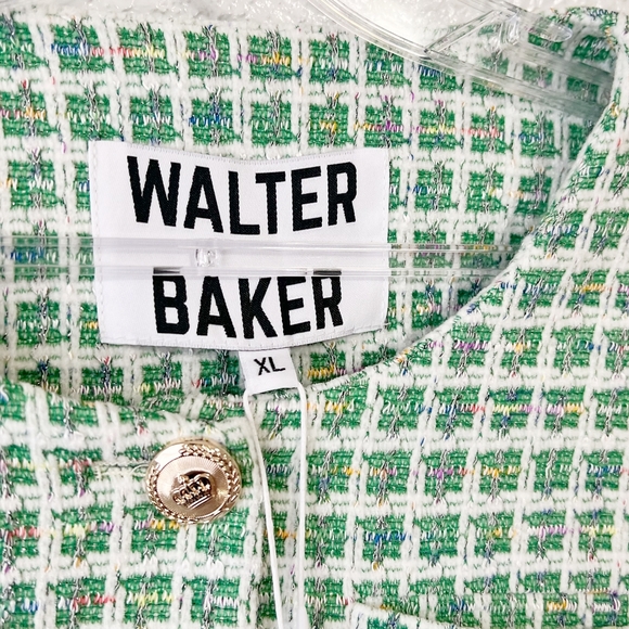 NWT Walter Baker Harmony Tweed Cropped Jacket - Picture 4 of 7
